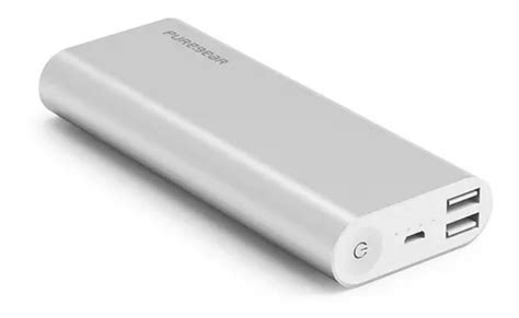 Cargador Portatil Puregear 16k 16000 Mah Pure Juice Plateado MercadoLibre