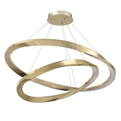 Pendente LED 140cm Metal Gold Unique Gmh Leroy Merlin