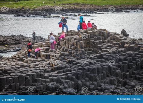 Giant S Causeway Volcanic Formations Editorial Photo - Image of ...