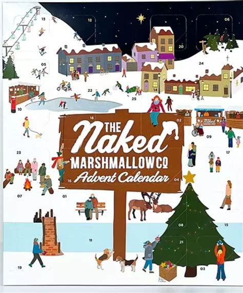 Amazon The Naked Marshmallow Gourmet Advent Calendar Edition