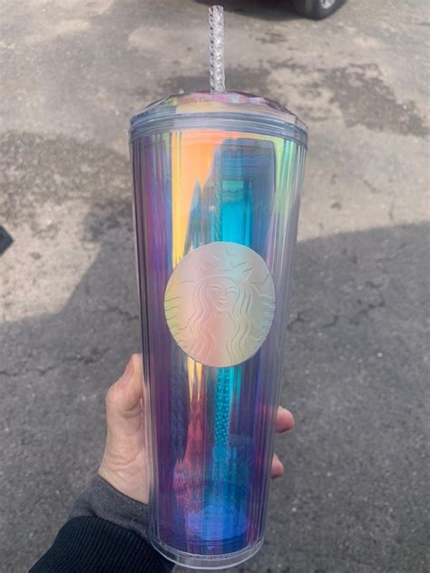 Starbucks Iridescent Tumbler In Starbucks Cups Starbucks Tumbler