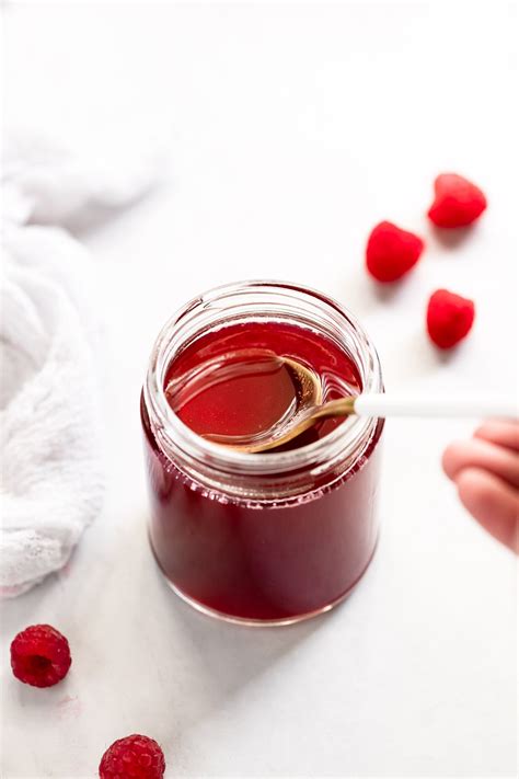 Raspberry Simple Syrup