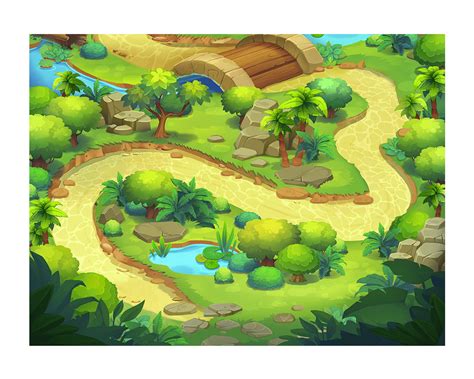 level map behance