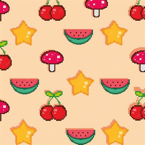 premium vector video game pattern