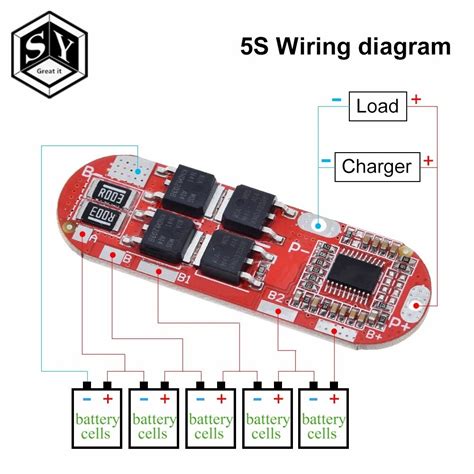 Bms S S A S S S A Bms Li Ion Lipo Lithium Battery