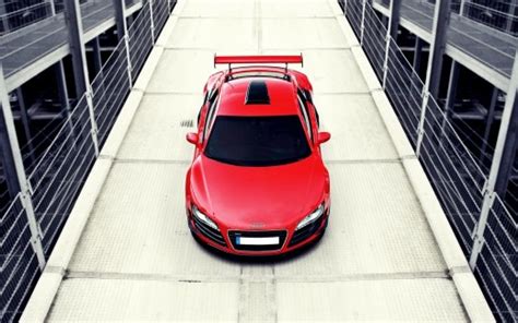 Red Audi R8 Wallpaper - HD Car Wallpapers #3341