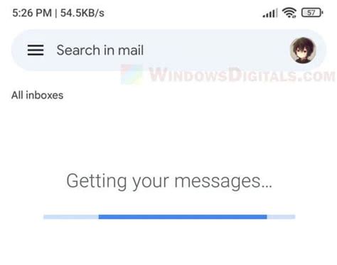 Gmail Stuck On Getting Your Messages How To Fix Messages Mobile