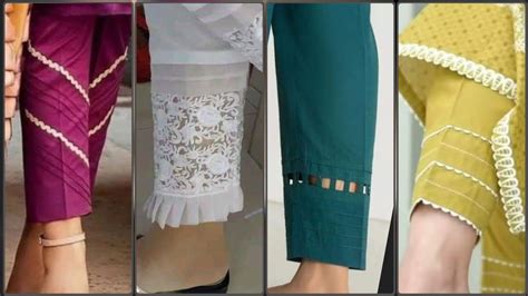 Latest Trousers Shalwar Poncha Plazo Pants Designs Trousers Designs