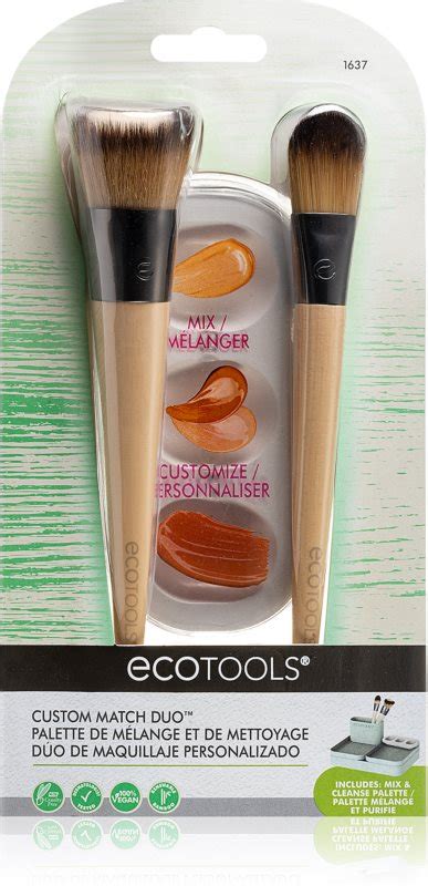 Ecotools Custom Match Duo Kit De Pinceaux Notino Fr