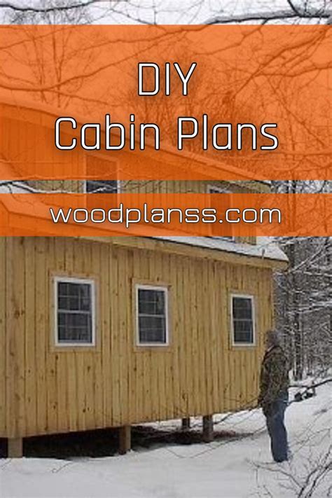 Diy Cabin Plans | Diy cabin plans, Diy cabin, Cabin plans