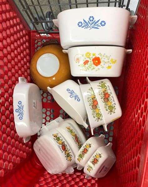 Identification Vintage Corningware Patterns Value Price Guide