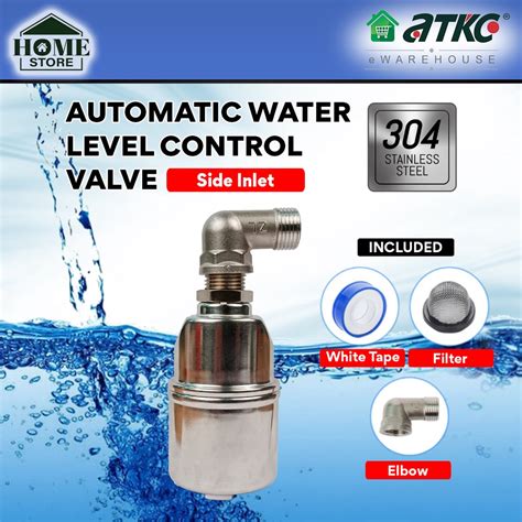 Stainless Steel Automatic Water Level Control Float Valve Mount