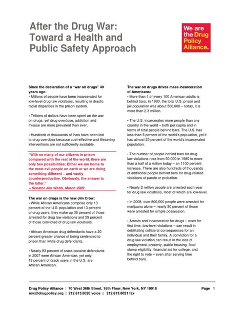 Health Centered Drug Policy Reform Pdf Self Improvement