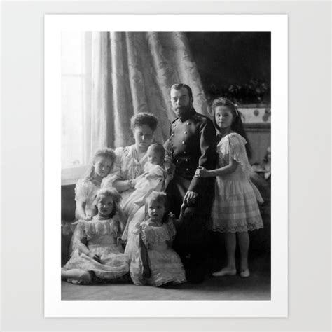 Romanov Family Portrait - Circa 1904 Art Print by War Is Hell Store ...