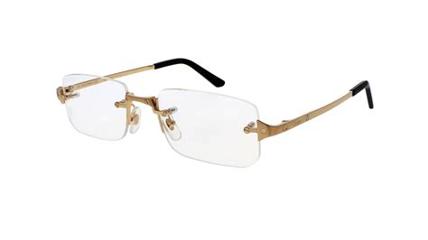 Lunettes De Vue Cartier Core Range CT0479O 001 54 21 Or En Stock Prix