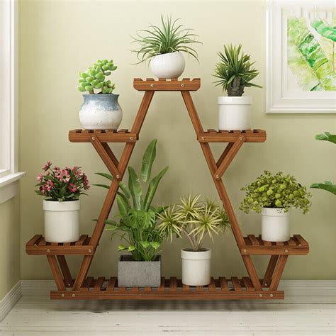 UNHO Professional Plant Stand Supplier Multi Tier Flower Rack For