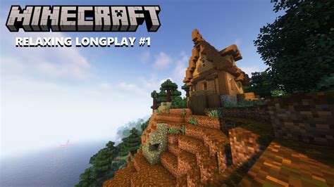 Relaxing Minecraft Longplay Taiga Cabin Episode No Commentary