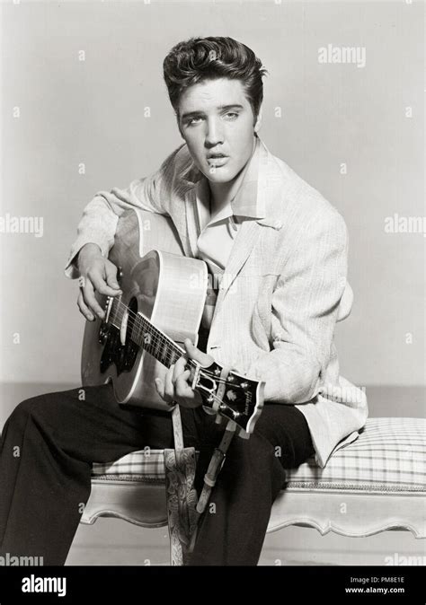 Elvis Presley Dancing With Guitar