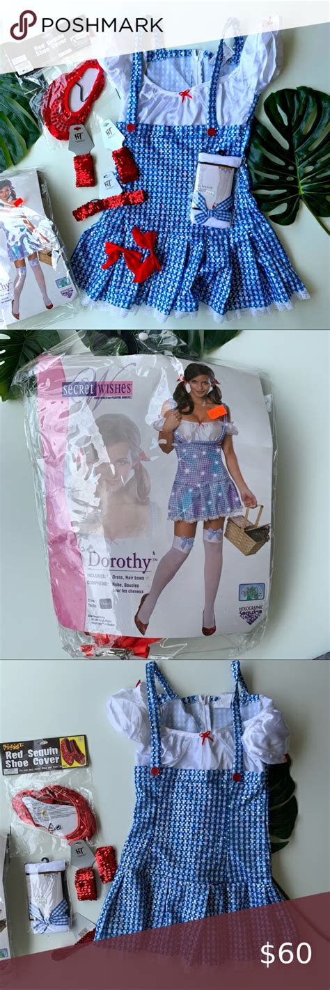 Dorothy S Costume ALL Accessories INCLUDED | Clothes design, Fashion ...