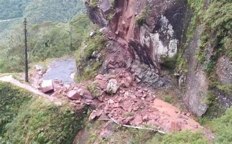 Novo Desmoronamento De Barreira Registrado Na Serra Do Corvo Branco