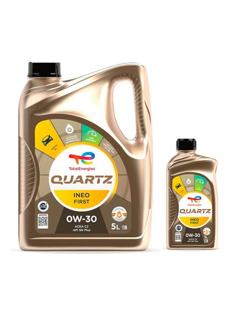 Total Quartz Ineo First 0W30 Pack 5L 1L