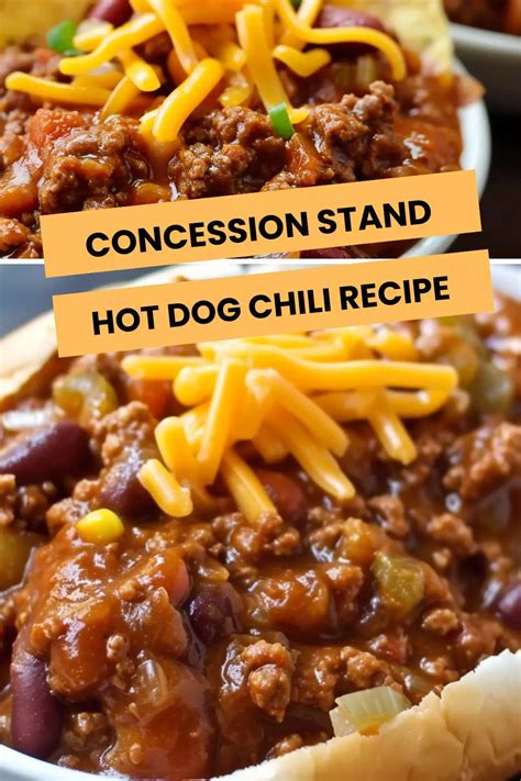 Concession Stand Hot Dog Chili Recipe – Hungarian Chef