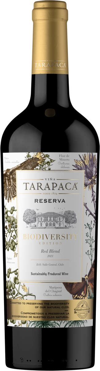 Reserva Red Blend Edici N Biodiversidad Vi A Tarapac