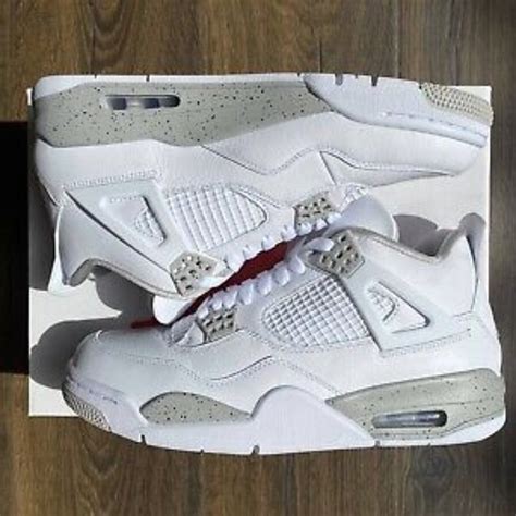 Nike Air Jordan Retro 4 “White Oreo” 2021 Brand New S… - Gem