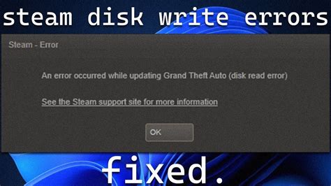 How To Fix Steam Disk Write Error On Windows 11 Easy Guide YouTube