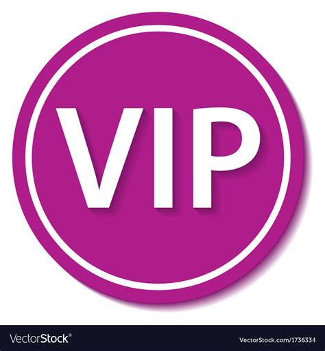 Vip Card Royalty Free Vector Image Vectorstock