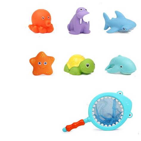 2021 Baby Bath Toys Cute Shark Bath Toy Heat Discoloration Sounds Doll ...