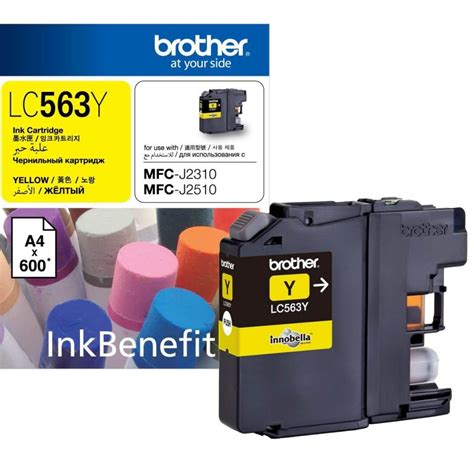 Dove Computers Brother Lc Yellow Ink Cartridge