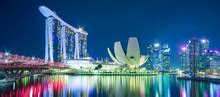 Singapore Flyer Night View Free Stock Photo - Public Domain Pictures