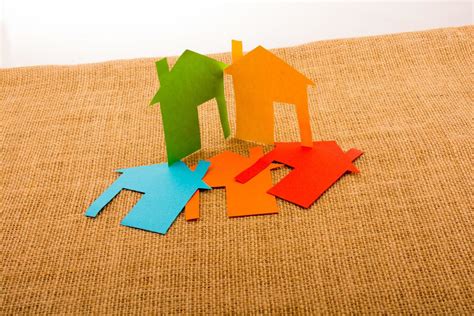 House shape cut out of colorful paper 14841702 Stock Photo at Vecteezy