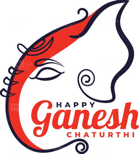 Happy Ganesh Chaturthi Design - Photo #1215 - PngFile.net | Free PNG ...