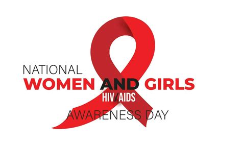 National Women And Girls HIV AIDS Awareness Day Background Banner