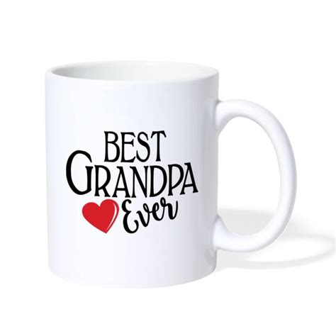 Best Grandpa Ever Mug Grandpa Mug Grandpa Gift Idea From Grandson From ...