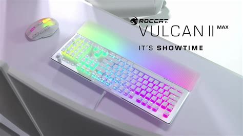 Roccat Vulcan Ii Max Trailer Full Size Rgb Gaming Keyboard Youtube