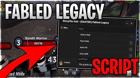 Easter Fabled Legacy Script Hack Auto Farm Auto Attack And Skills