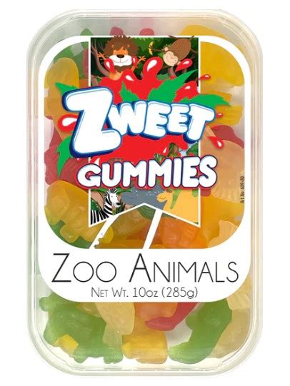 Gummy Zoo Animals 10 Oz Specialty Goodies