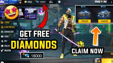 How To Get Free Diamonds In Free Fire Get Unlimited Diamonds In Free