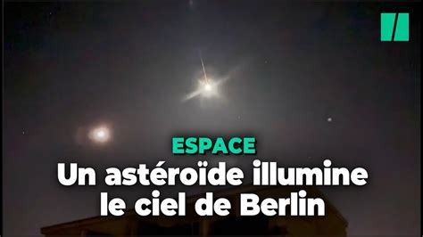 Cet astéroïde a illuminé le ciel de Berlin et la chasse pour le