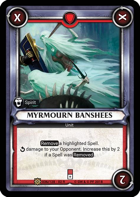 Myrmourn Banshees Claimed Wave Onslaught Warhammer Age Of