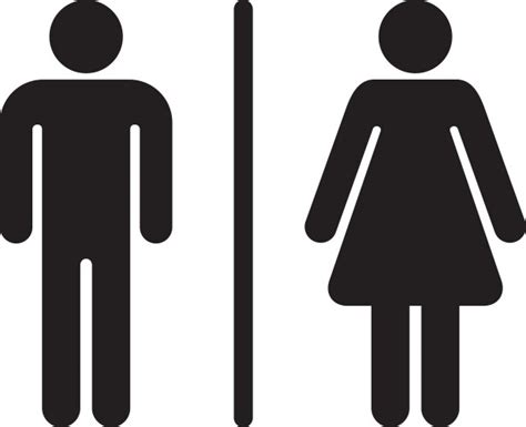 Toilet Male Female Vector Images Over 11 000