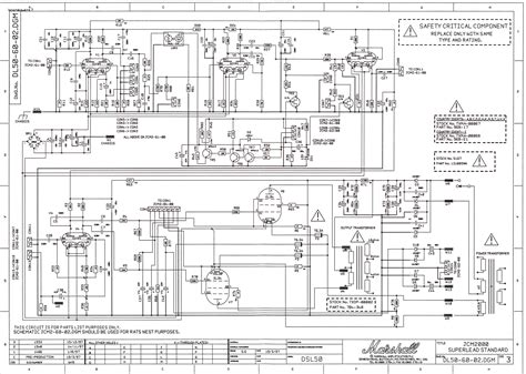 Jcm 2000 Dsl 100 Schematic Marshall Jcm 2000 Dsl 50 Schemati