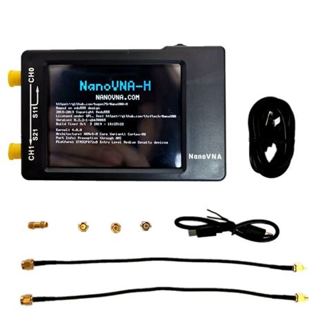 NanoVNA H Vector Network Antenna Analyzer 10KHz 1 5GHz MF HF VHF UHF