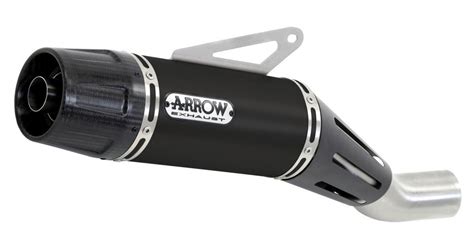 Escape Arrow Jet Race Homologado En Acero Inox Negro Para YAMAHA MT 07