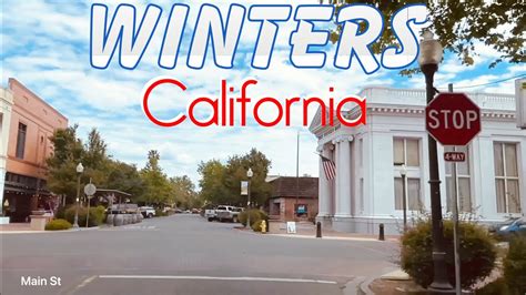 Winters California Driving Downtown Winters High School Youtube