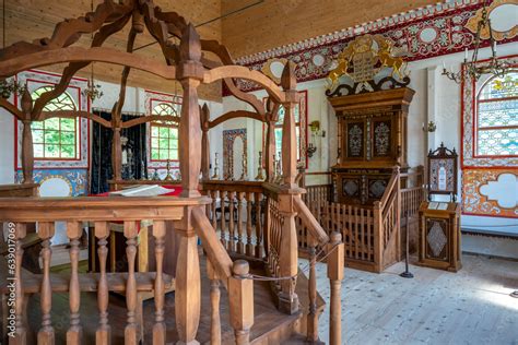 Sanok Poland August Inside The Synagogue Of Rural