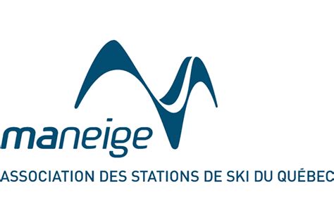 Maneige Association Des Stations De Ski Du Qu Bec Logo Vector Svg Png